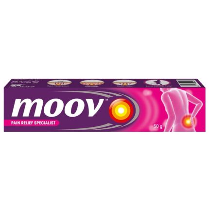 Moov ( Back, Joint Pains, Inflammation, Sparins, Strains, Myositis, Fibrositis And Sciatica Relief Specialist ) (50g Tube) – Reckitt Benckiser