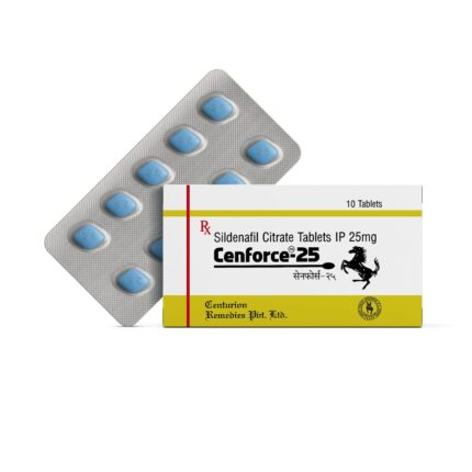 Generic Viagra (sildenafil) 25 mg – (10 Tablets Strip) – Centurion Labs