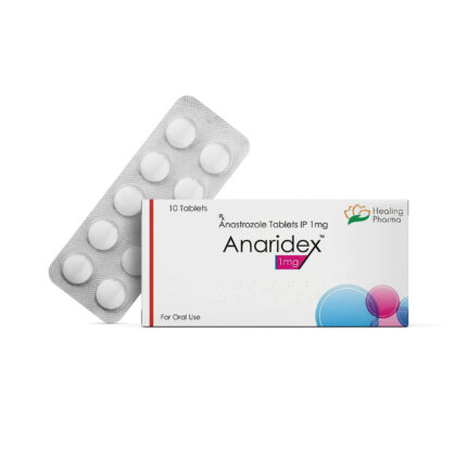 Anaridex (anastrozole) 1 mg – (10 Tablets Strip) – Healing Pharma