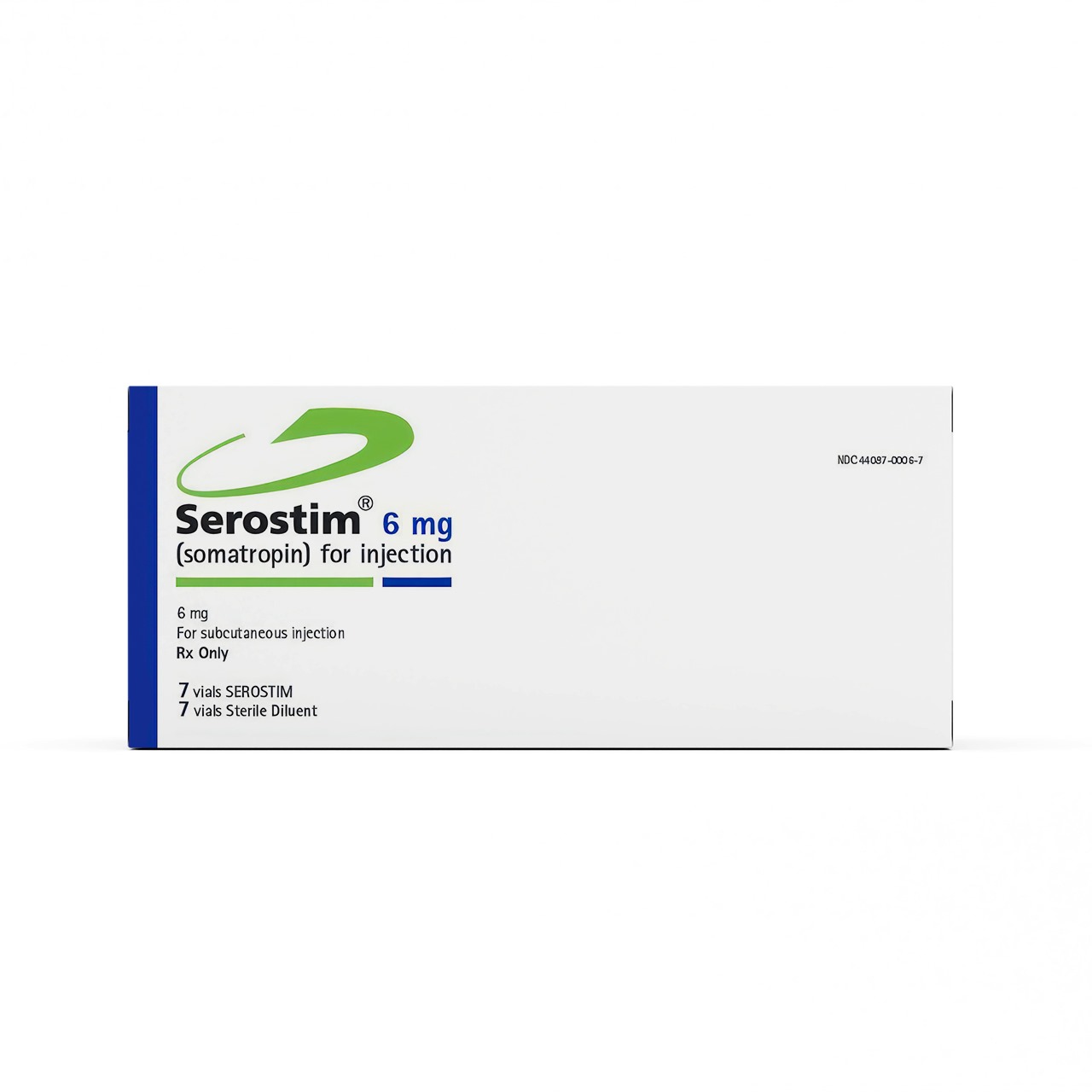 7. SEROSTIM 6MG (SOMATROPIN)- 126IU HGH KIT WITH BACTERIOSTATIC WATER – SEROSTIM