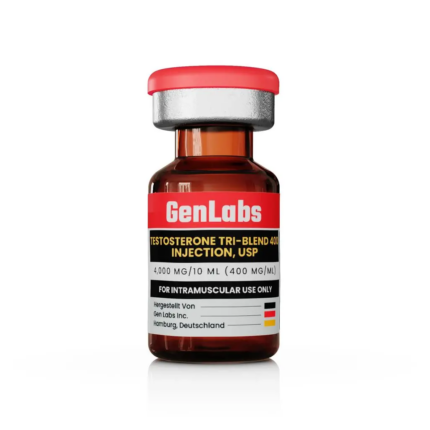 Test 400 (testosterone Tri Blend) 400 Mg/ml – Genlabs
