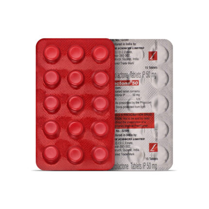 Aldactone ( Spironolactone ) 50 mg - (15 Tablets Strip) - Rpg Life Sciences