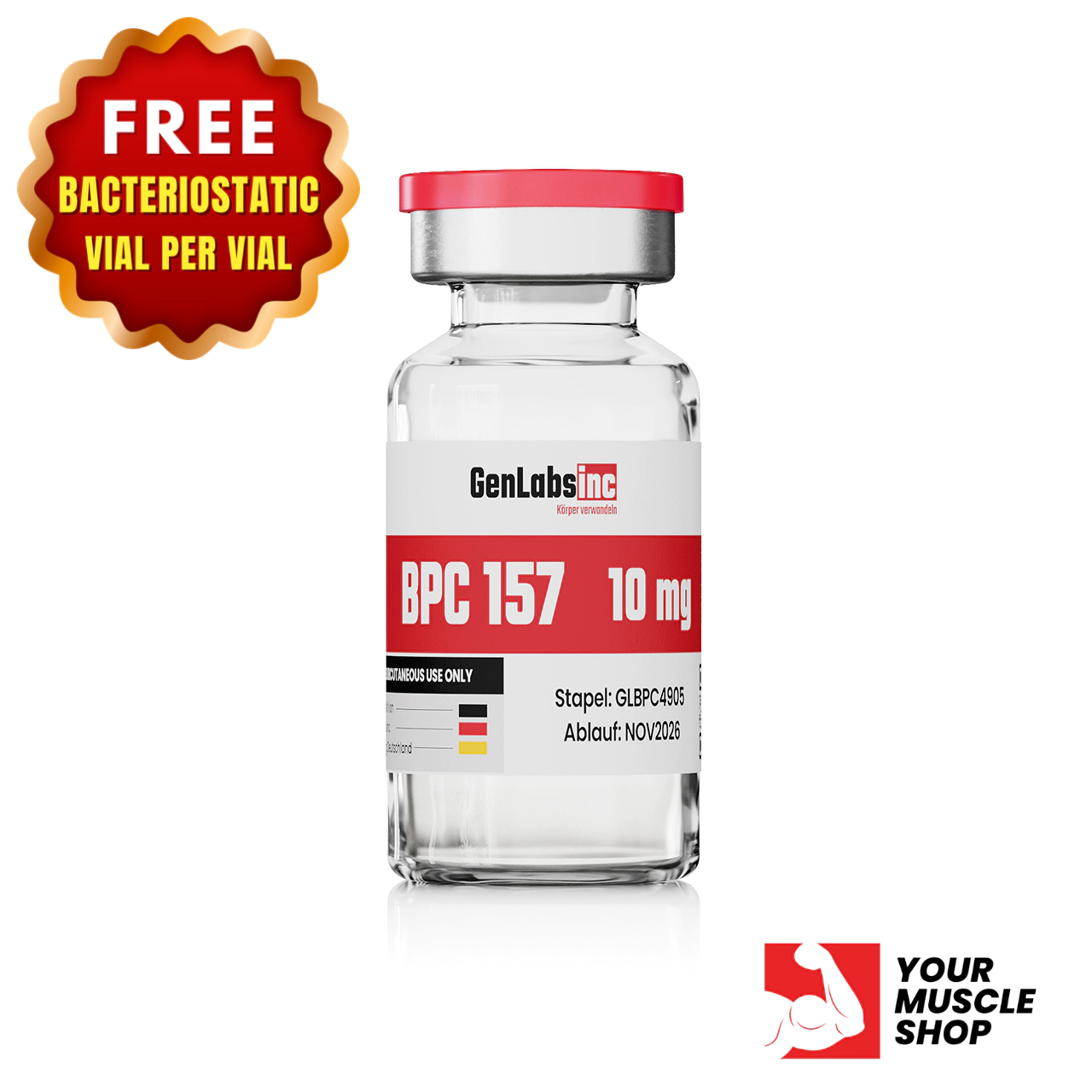 42. bpc 157 10mg - Genlabs